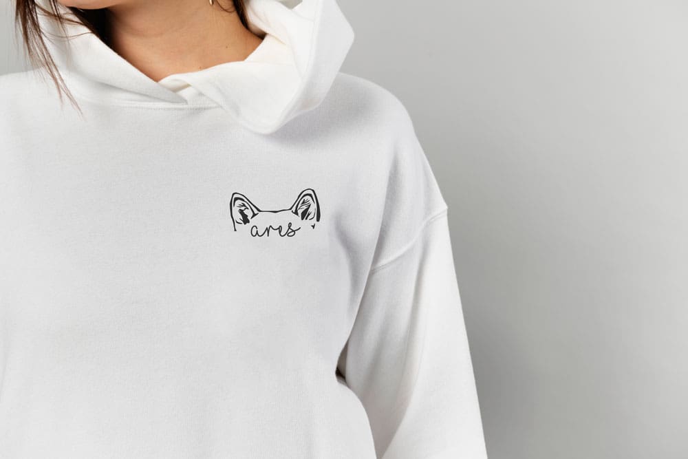 Персонализиран суичър домашен любимец, pets customised hoodie